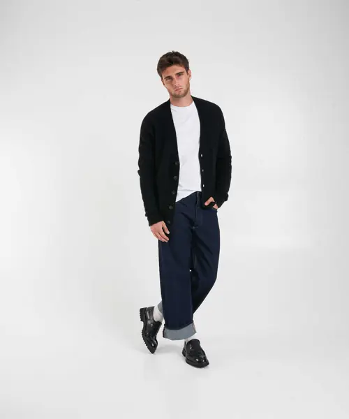 Blugi drepti Icon Denim Straight cut jeans Ross Blue Barbati (BM 19035163) 3