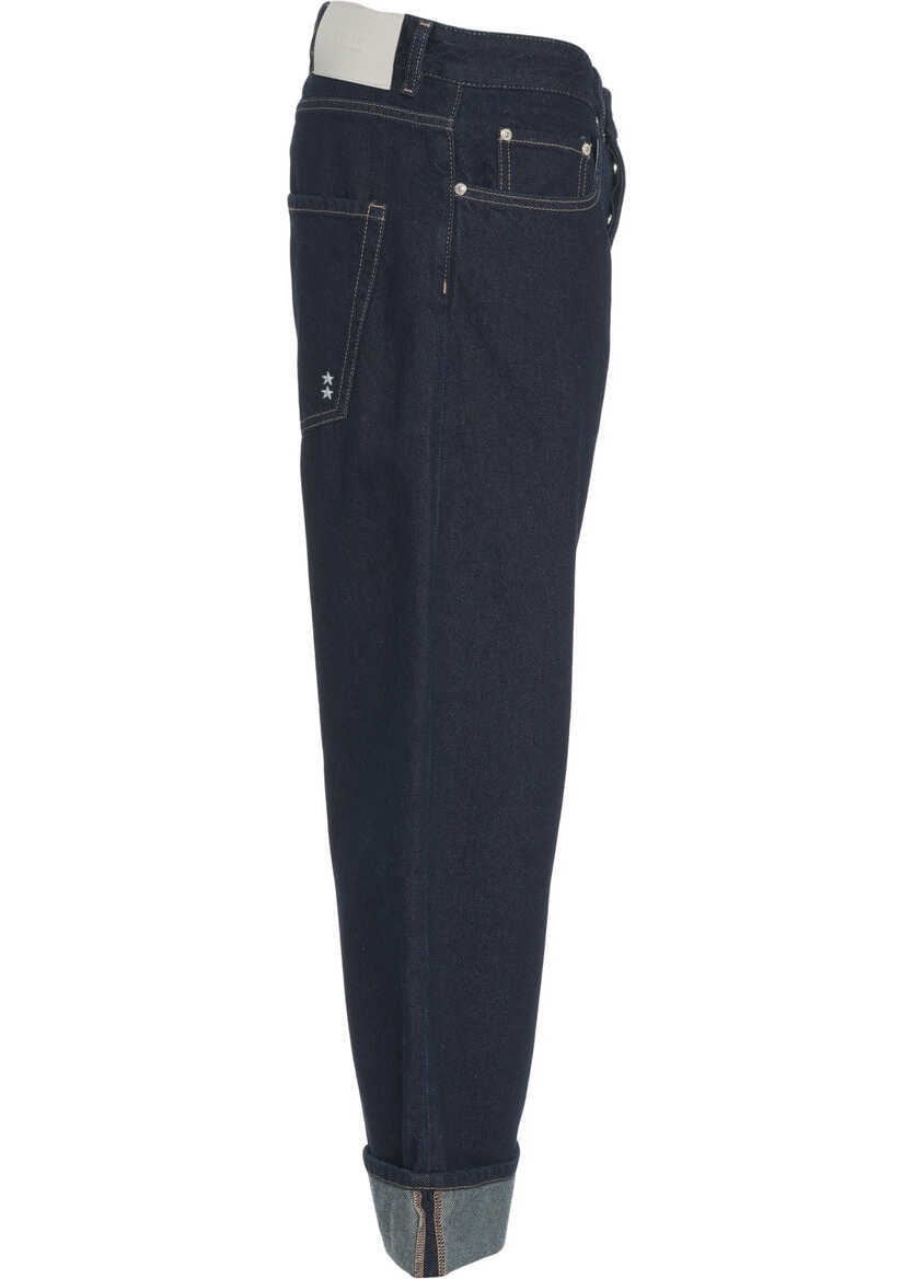 Blugi drepti Icon Denim Straight cut jeans Ross Blue Barbati (BM 19035163) 5