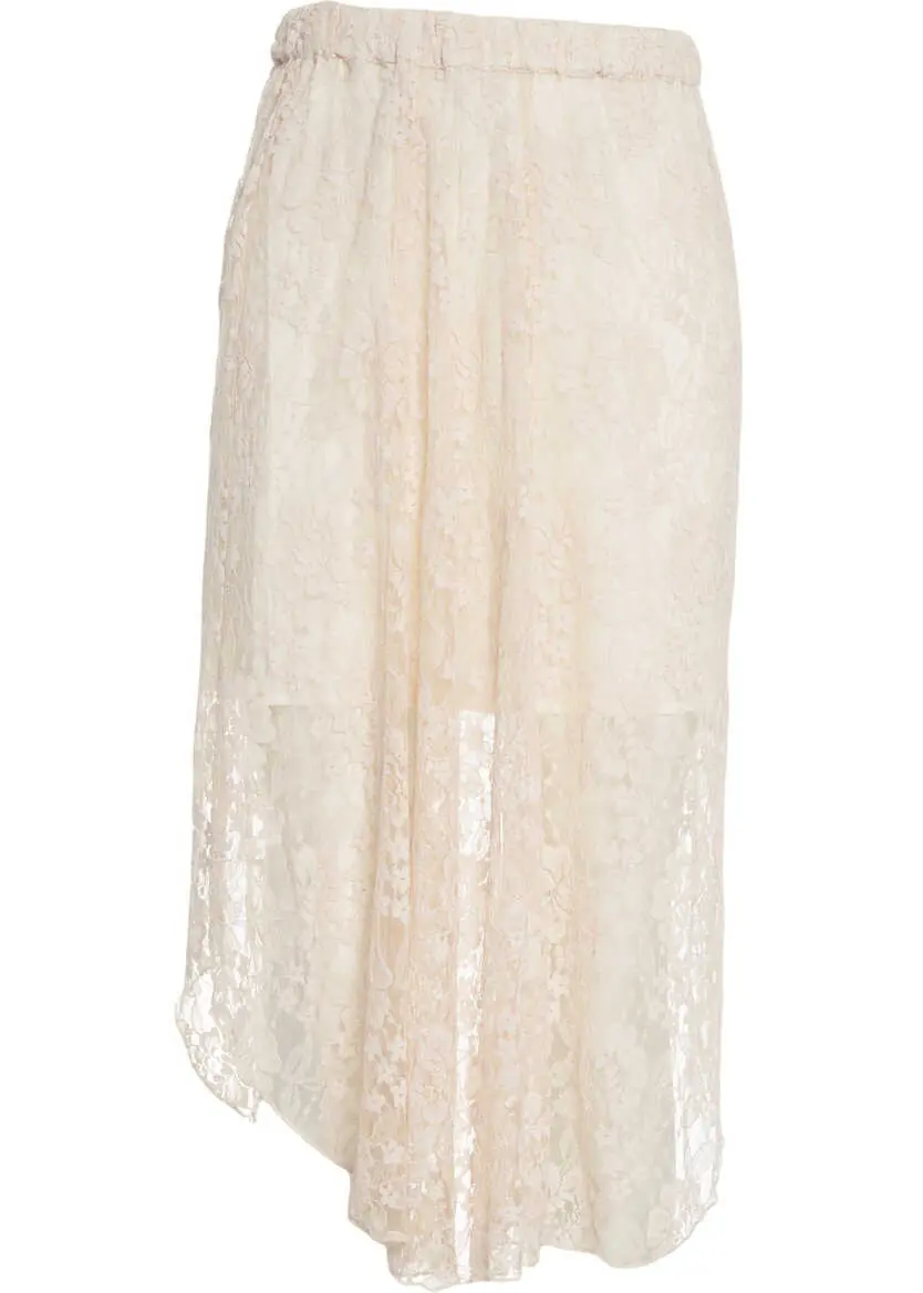 Fuste lungi Baum und Pferdgarten Midi skirt Selmo Beige Femei (BM 19035166) 2