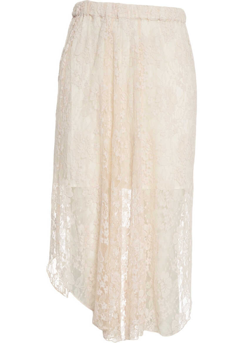 Fuste lungi Baum und Pferdgarten Midi skirt Selmo Beige Femei (BM 19035166) 1