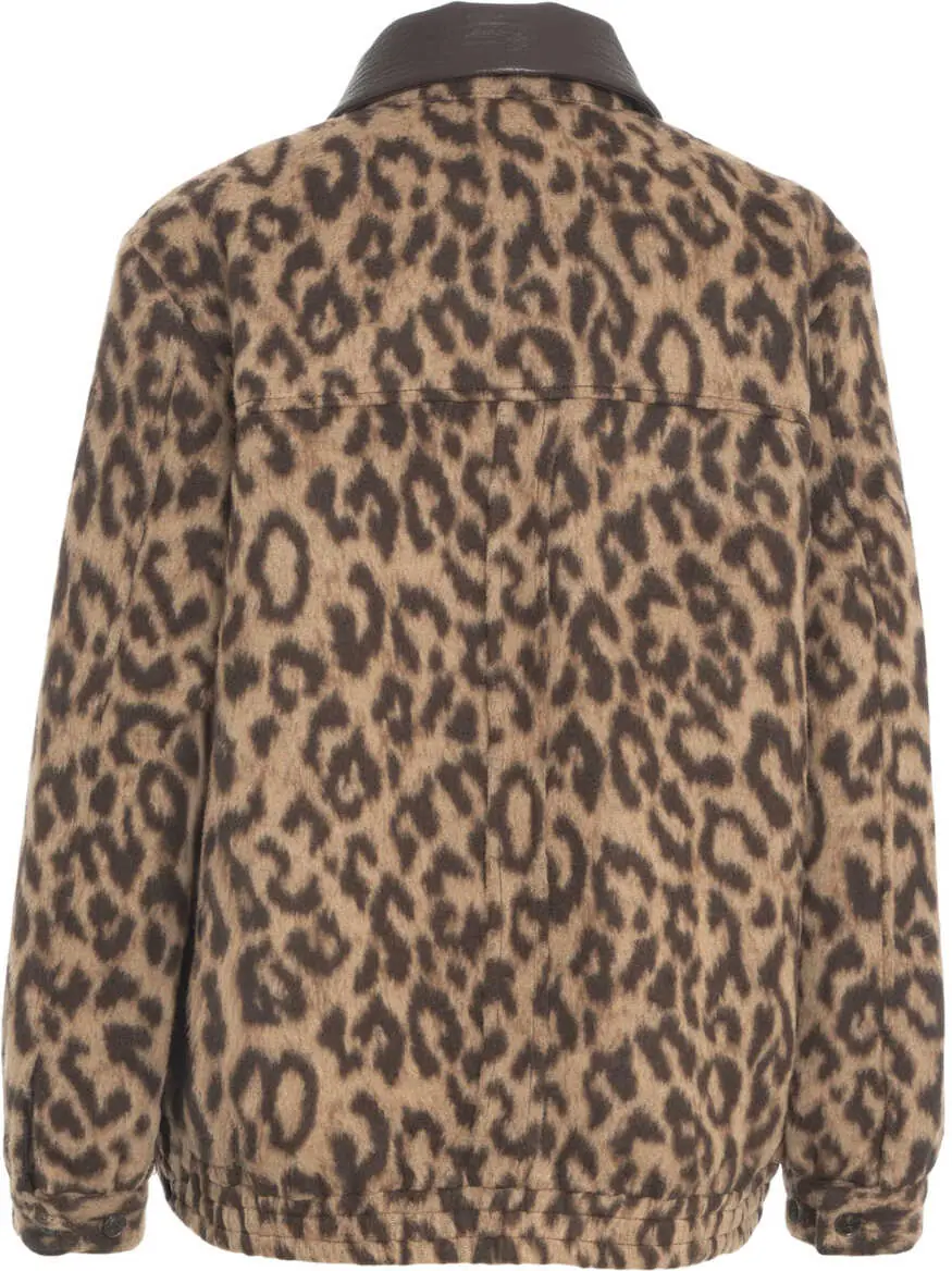 Jachete Baum und Pferdgarten Jacket with animal print Beline Brown Femei (BM 19035187) 3