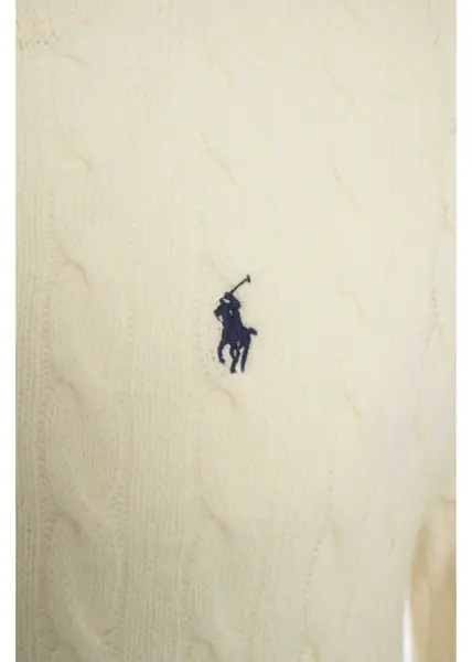 Pulovere Ralph Lauren Wool sweater with logo White Barbati (BM 19035193) 4