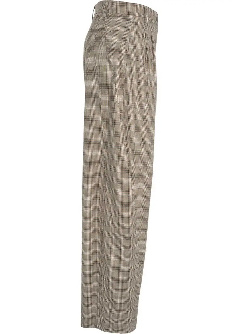 Pantaloni casual 8PM Glenckeck pants Lorelei Brown Femei (BM 19035214) 3