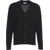 Paolo Pecora Wool cardigan Black