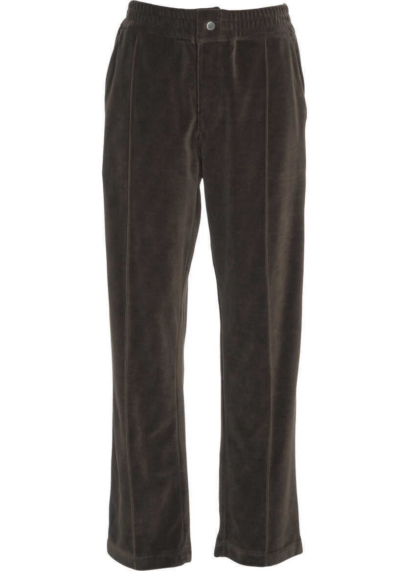 Pantaloni casual OAS Velvet pants Formentera Brown Barbati (BM 19035250) 2