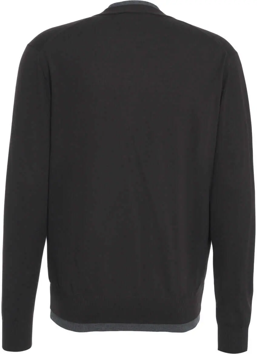 Cardigane Paolo Pecora Fine knit cardigan Brown Barbati (BM 19035256) 3