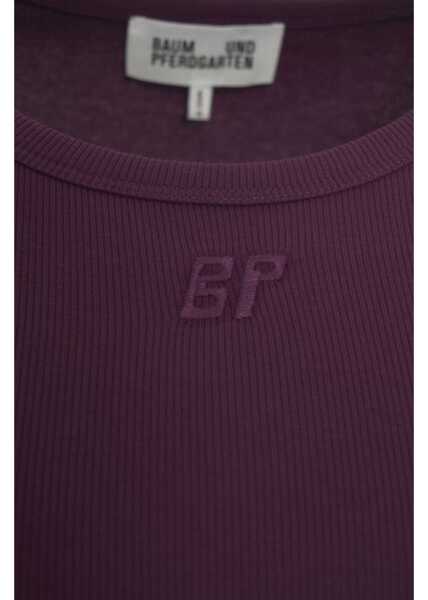 Tricouri Baum und Pferdgarten Knit t-shirt Jealice Purple Femei (BM 19035268) 4