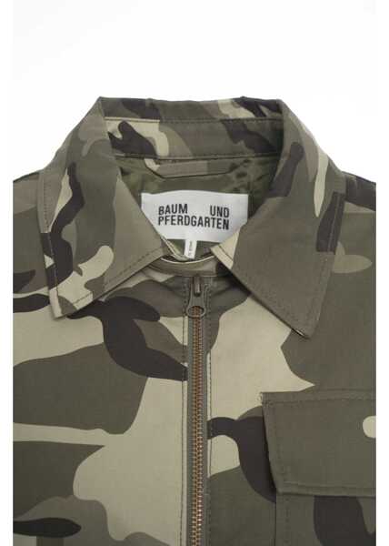 Jachete Baum und Pferdgarten Camouflage jacket Beline Green Femei (BM 19035271) 4