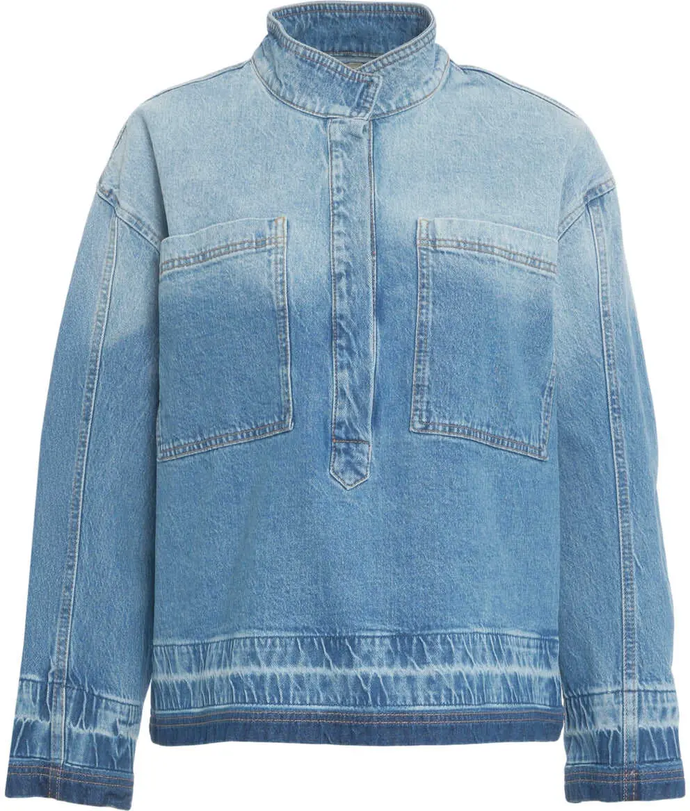 Jachete Munthe Denim jacket Luxa Blue Femei (BM 19035283) 2