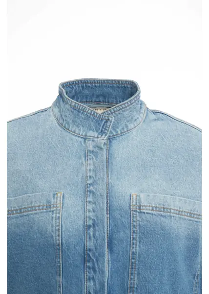 Jachete Munthe Denim jacket Luxa Blue Femei (BM 19035283) 4