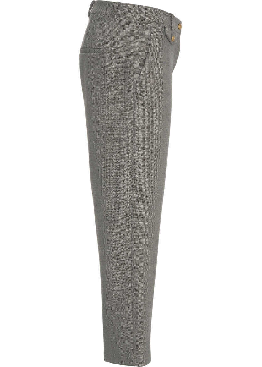 Pantaloni office Cambio Chino pants Krystal Grey Femei (BM 19035298) 3