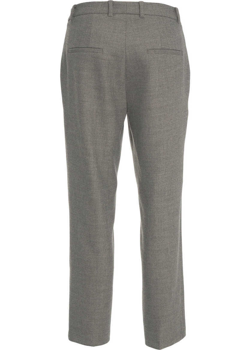 Pantaloni office Cambio Chino pants Krystal Grey Femei (BM 19035298) 4