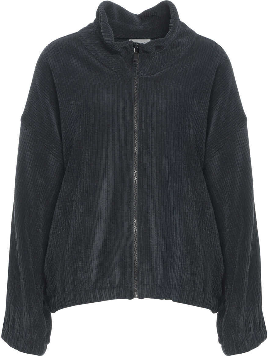 Cardigane 8PM Corduroy sweatshirt Evangeline Black Femei (BM 19035310) 2