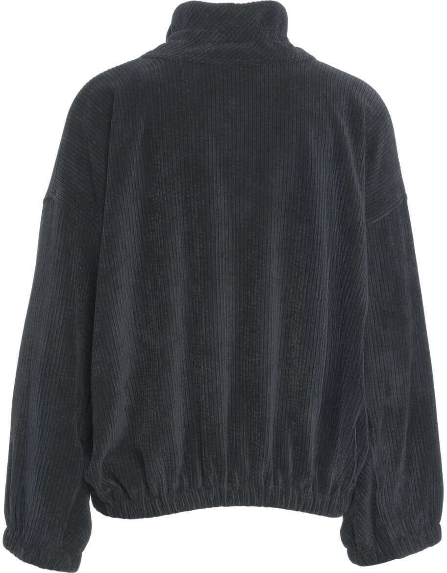 Cardigane 8PM Corduroy sweatshirt Evangeline Black Femei (BM 19035310) 3