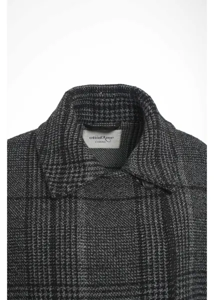 Paltoane Otto d ame Double-breasted coat Black Femei (BM 19035325) 4