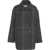 Otto d ame Double-breasted coat Black