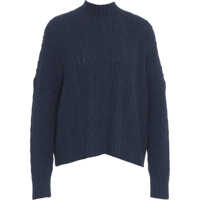 Pulovere Sweater with cable knit pattern Femei