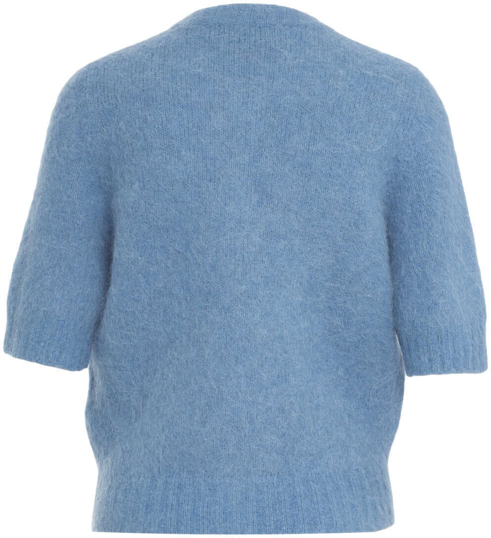 Cardigane Munthe Short sleeved cardigan Locca Blue Femei (BM 19035343) 3