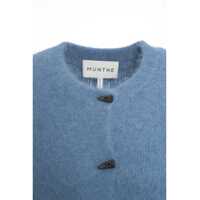 Cardigane Munthe Dama - Cardigane Munthe Short sleeved cardigan Locca Blue Femei (BM 19035343) - B-mall.ro