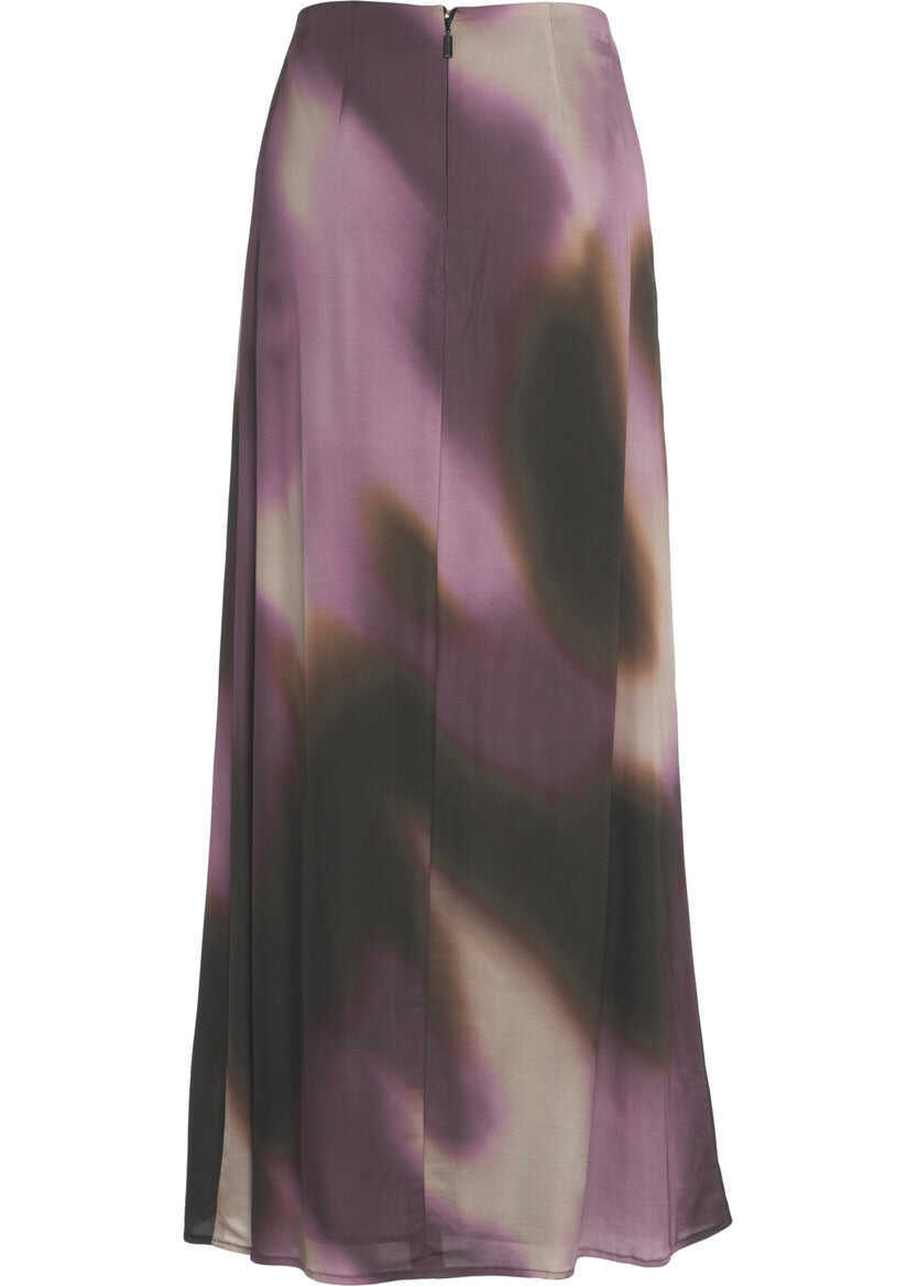 Fuste lungi GUESS Maxi skirt with print Multicolor Femei (BM 19035352) 4