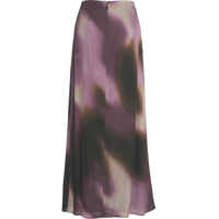 Fuste lungi Dama - Fuste lungi GUESS Maxi skirt with print Multicolor Femei (BM 19035352) - B-mall.ro