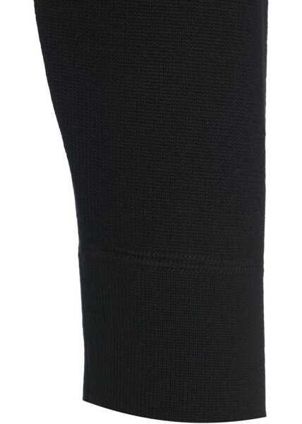 Pulovere Paolo Pecora Mock neck sweater with zipper Black Barbati (BM 19035358) 4