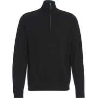Pulovere Paolo Pecora Mock neck sweater with zipper