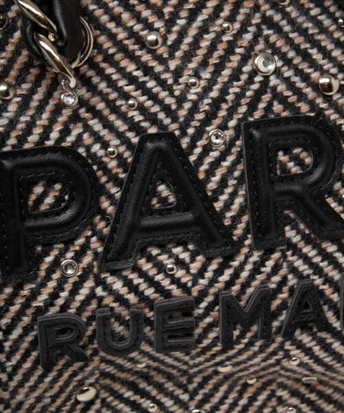 Genti de mana Rue Madam Handbag Harris Black Femei (BM 19035376) 6