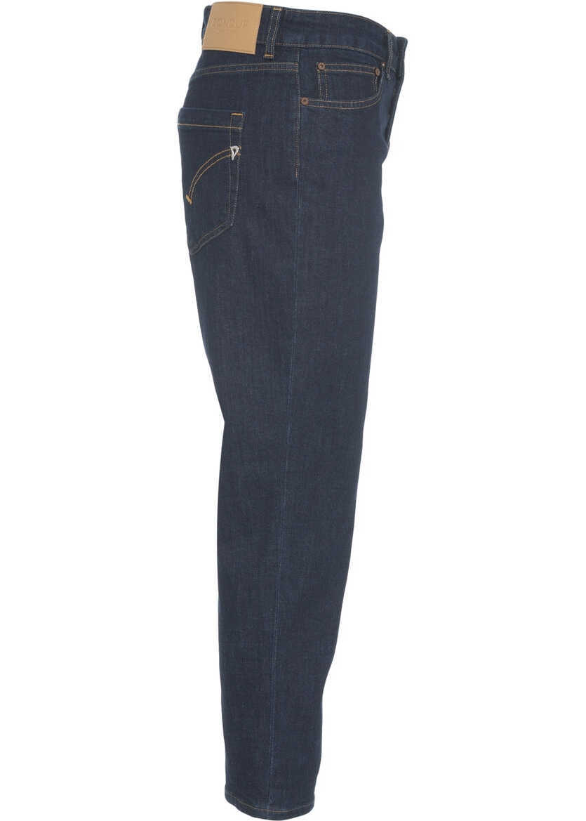 Blugi drepti Dondup Straight cut jeans Koons Blue Femei (BM 19035382) 3