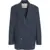 Jucca Blazer with pinstripes Blue