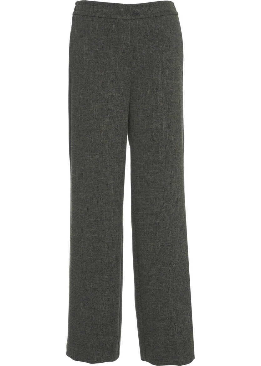 Pantaloni casual Kaos Straight leg pants Green Femei (BM 19035394) 2