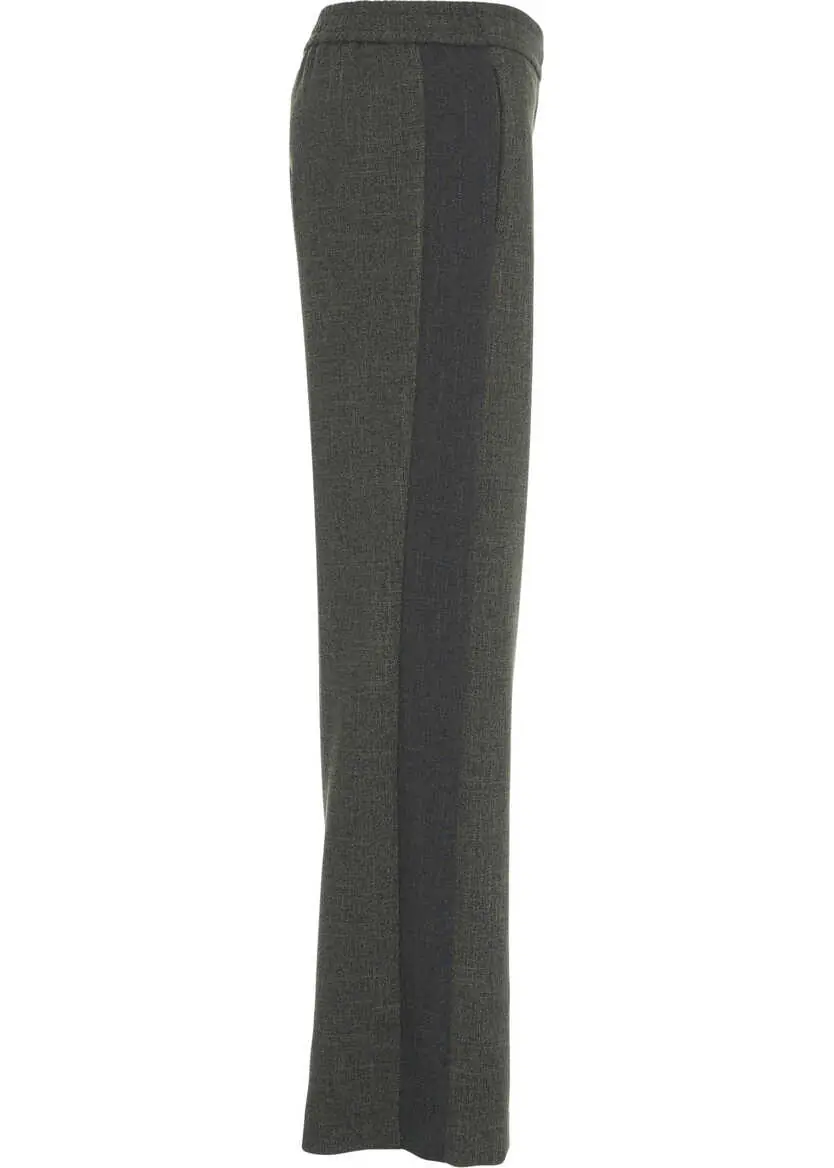 Pantaloni casual Kaos Straight leg pants Green Femei (BM 19035394) 4