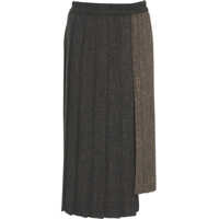Fuste lungi Asymmetric midi skirt Femei