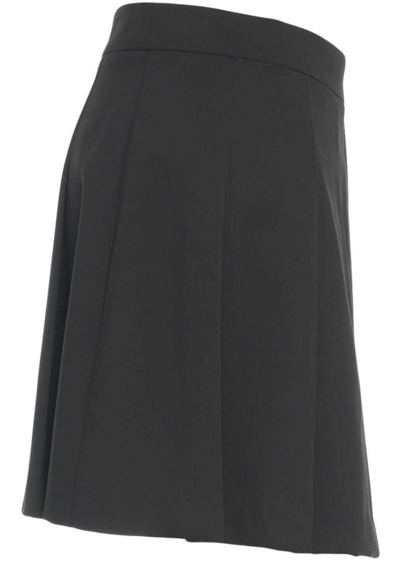 Fuste scurte Kaos Pleated mini skirt Black Femei (BM 19035403) 3