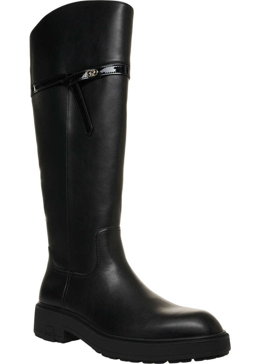 Cizme de iarna Liu Jo Smooth leather boots Black Femei (BM 19035421) 3