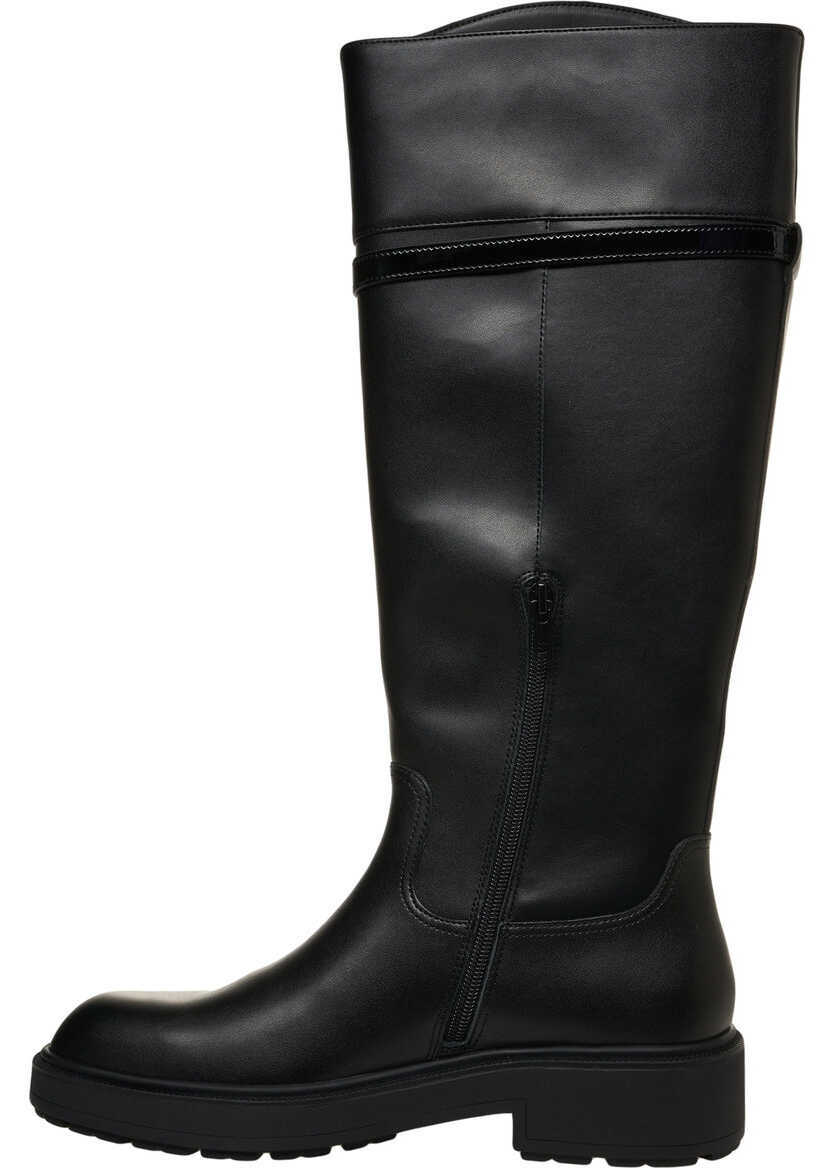 Cizme de iarna Liu Jo Smooth leather boots Black Femei (BM 19035421) 4