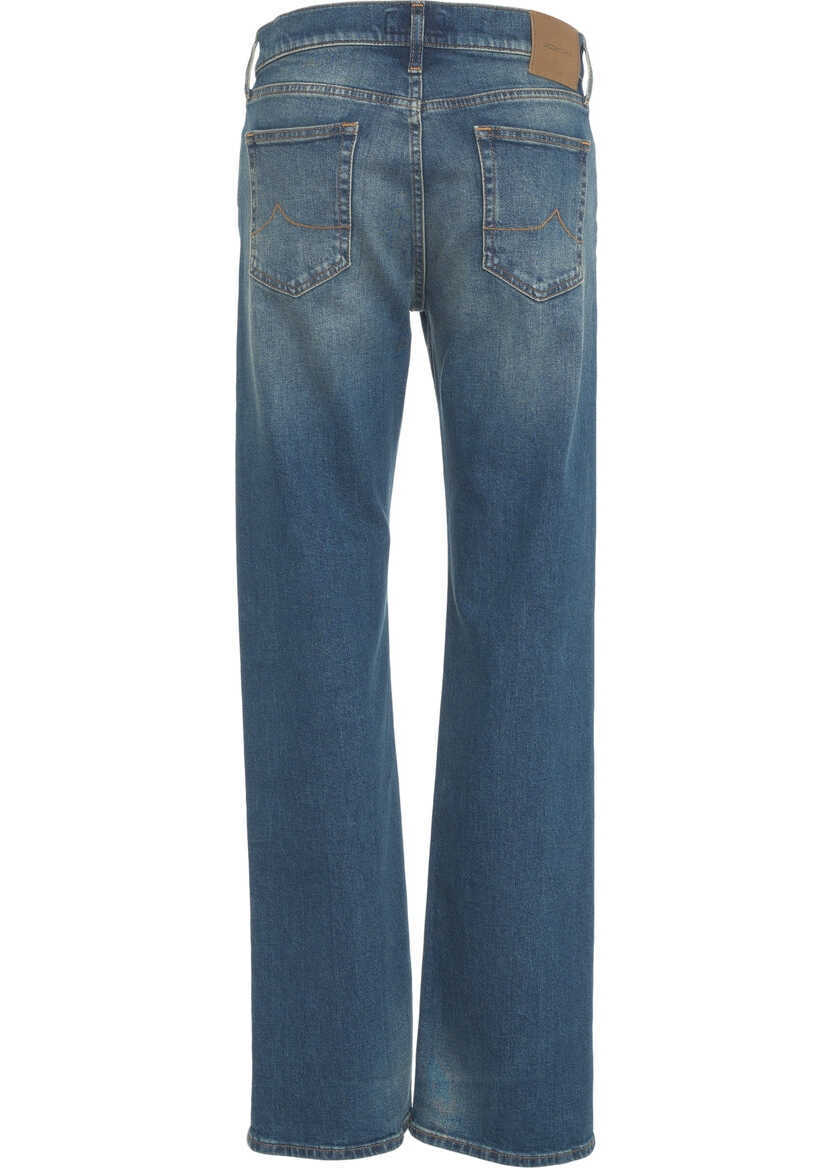 Blugi drepti Jacob Cohen Straight leg jeans Claire Blue Femei (BM 19035424) 4