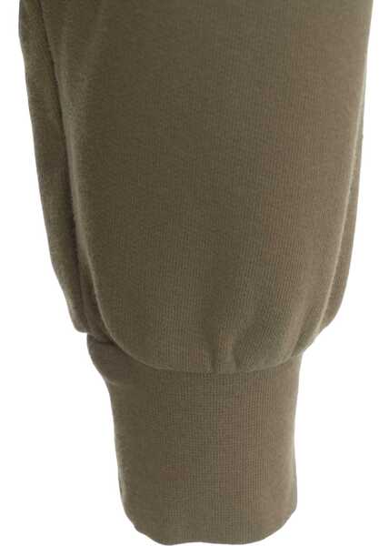 Rochii scurte American Vintage Sweatshirt dress Atubay Green Femei (BM 19035430) 5