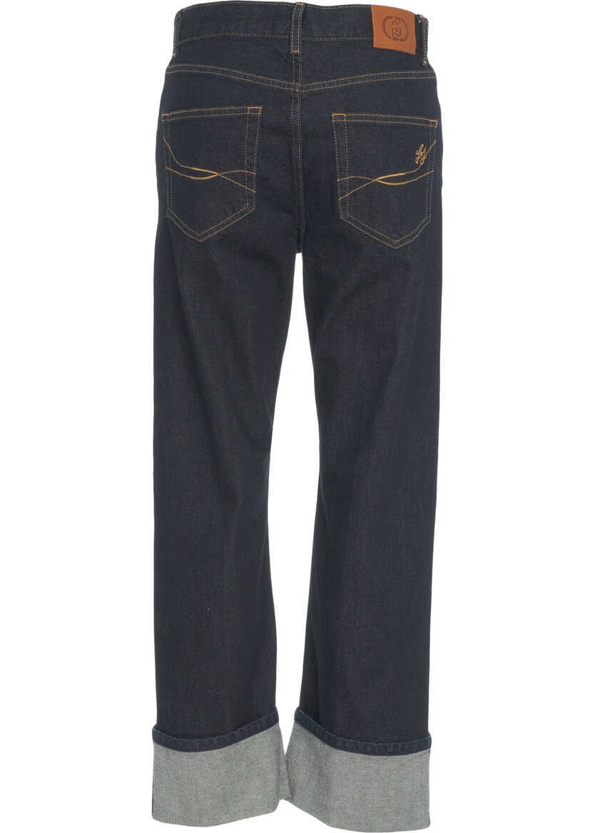 Blugi drepti Liu Jo Straight leg jeans Blue Femei (BM 19035436) 4