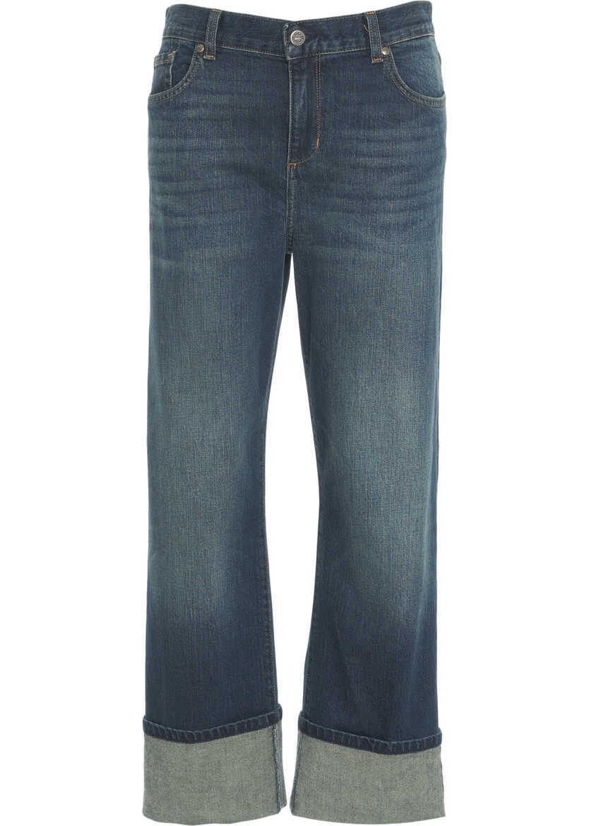 Blugi drepti Liu Jo Straight leg jeans Blue Femei (BM 19035436) 1