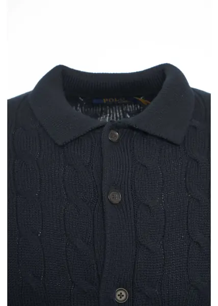 Cardigane Ralph Lauren Cardigan with logo embroidery Blue Barbati (BM 19035451) 4