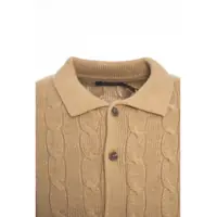 Cardigane pentru Barbati - Cardigane Ralph Lauren Cardigan with logo embroidery Brown Barbati (BM 19035451) - B-mall.ro