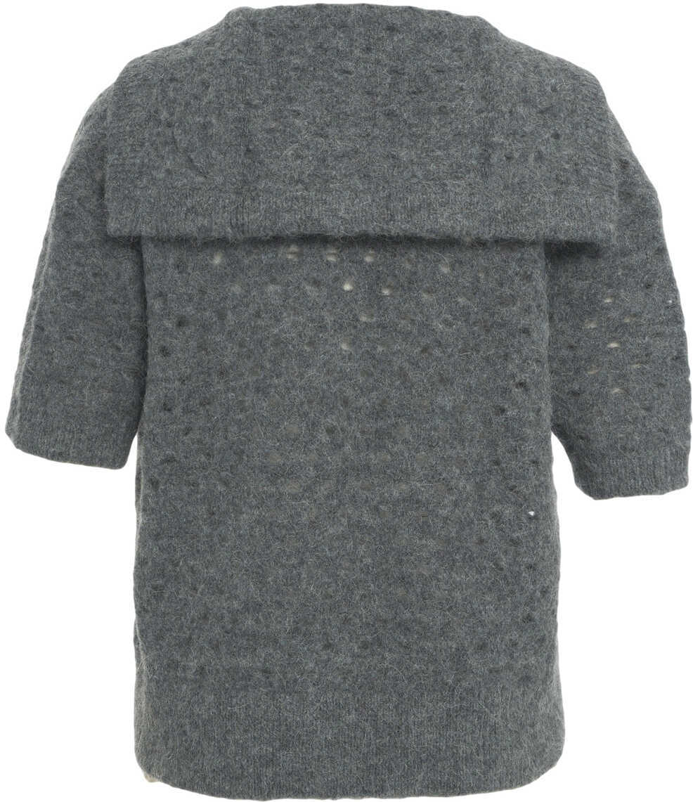 Pulovere Herskind Open knit sweater Bacon Grey Femei (BM 19035454) 4