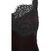 Maiouri Dama - Maiouri Herskind Velvet and lace top Gilly Brown Femei (BM 19035460) - B-mall.ro