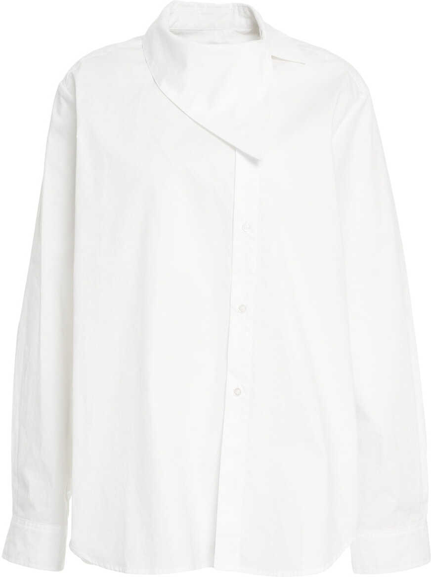 Bluze Herskind Blouse with asymmetric collar Mila White Femei (BM 19035466) 2