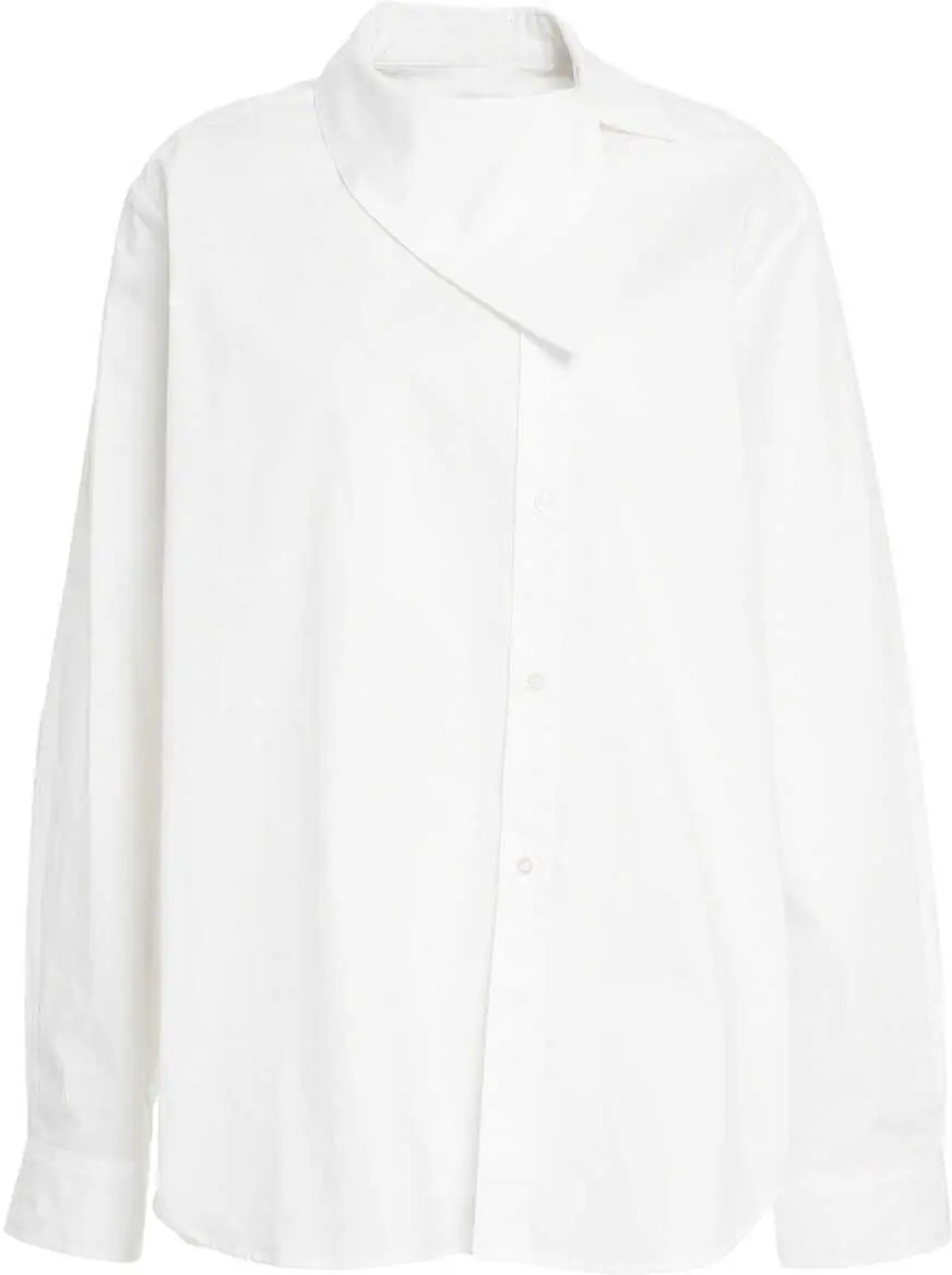 Bluze Herskind Blouse with asymmetric collar Mila White Femei (BM 19035466) 1