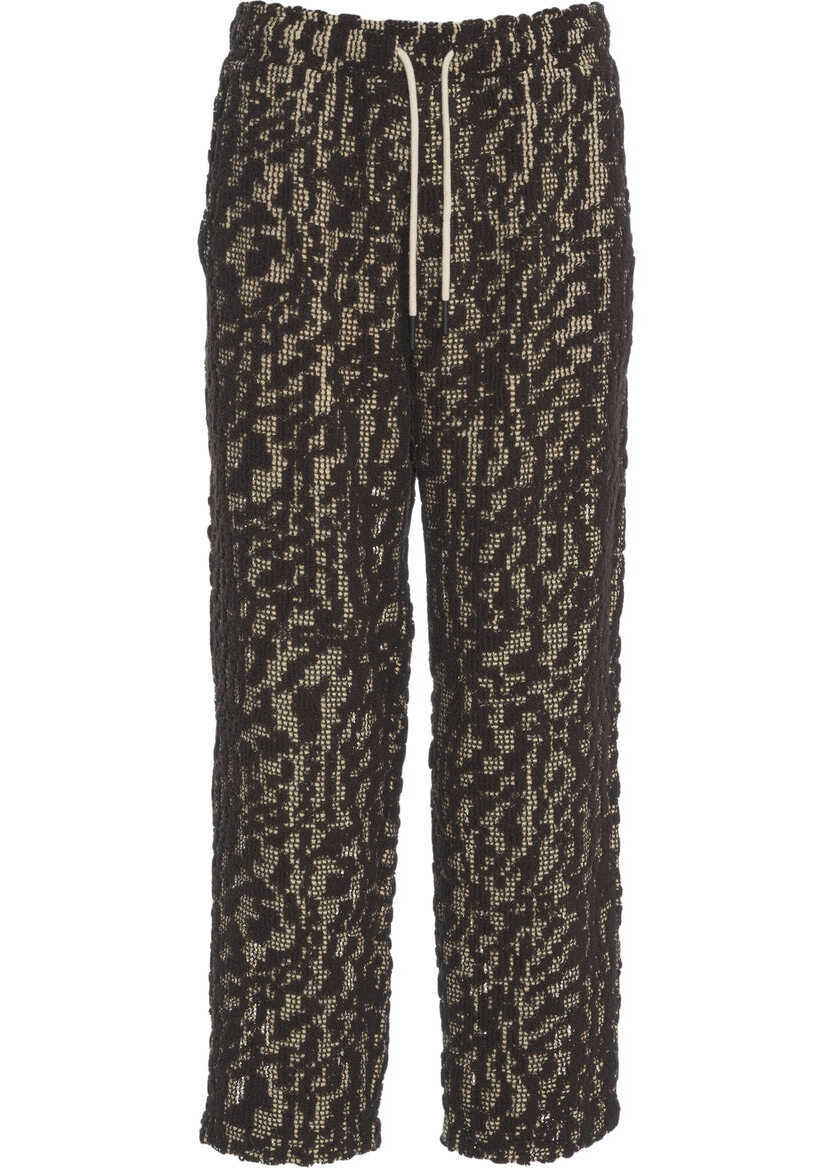 Pantaloni de trening OAS Joggers Ayora Brown Barbati (BM 19035484) 2