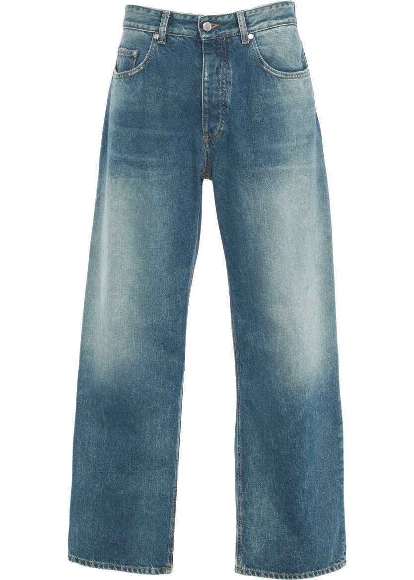 Blugi evazati Icon Denim Loose fit jeans Will Blue Barbati (BM 19035493) 2