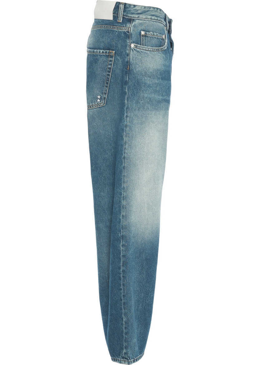 Blugi evazati Icon Denim Loose fit jeans Will Blue Barbati (BM 19035493) 3