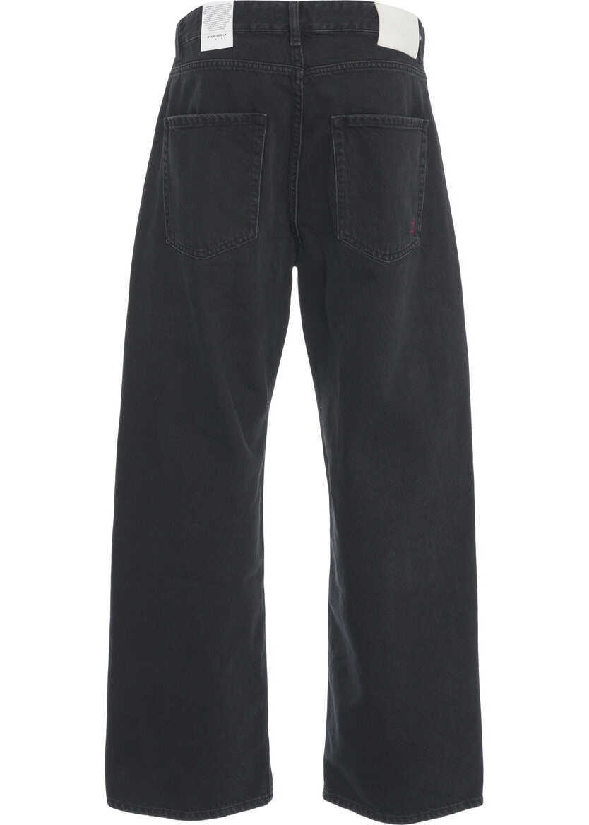 Blugi evazati Icon Denim Loose fit jeans Will Black Barbati (BM 19035493) 4